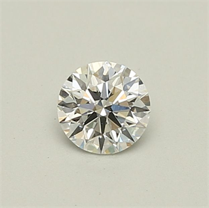 Picture of Natural Diamond 0.42 Carats, Round with Excellent Cut, F Color, VS1 Clarity and Certified by GIA