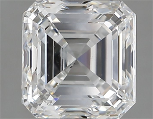 Foto Diamante Natural 3.02 quilates, Asscher , Color F, claridad SI2 y certificado GIA de