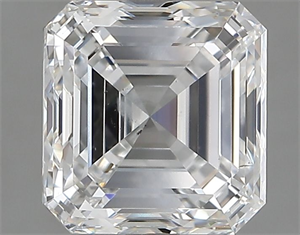 Picture of Natural Diamond 3.02 Carats, Asscher with  Cut, F Color, SI2 Clarity and Certified by GIA