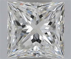 Foto Diamante Natural 0.52 quilates, Princesa , Color G, claridad VVS2 y certificado GIA de