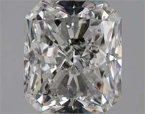 Picture of Natural Diamond 1.01 Carats, Radiant with  Cut, F Color, SI2 Clarity and Certified by HRD