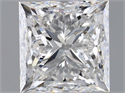 Diamante Natural 1.00 quilates, Princesa , Color F, claridad VS1 y certificado GIA