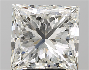Picture of Natural Diamond 5.02 Carats, Princess with  Cut, J Color, VS2 Clarity and Certified by GIA