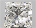 Natural Diamond 5.02 Carats, Princess with  Cut, J Color, VS2 Clarity and Certified by GIA