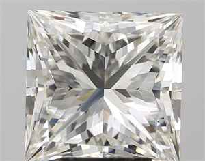 Picture of Natural Diamond 5.02 Carats, Princess with  Cut, J Color, VS2 Clarity and Certified by GIA