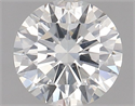 Natural Diamond 1.00 Carats, Round with Excellent Cut, H Color, SI1 Clarity and Certified by HRD