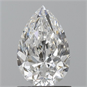 Natural Diamond 1.21 Carats, Pear with  Cut, D Color, VS1 Clarity and Certified by GIA