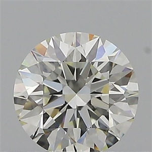 Foto Diamante Natural 0.41 quilates, Redondo , Color J, claridad IF y certificado GIA de