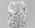 Natural Diamond 1.01 Carats, Radiant with  Cut, I Color, VS2 Clarity and Certified by GIA