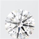 Lab Grown Diamond 3.09 Carats, Round with Ideal Cut, F Color, VVS2 Clarity and Certified by IGI
