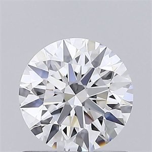 Picture of Lab Grown Diamond 0.74 Carats, Round with Ideal Cut, D Color, VS1 Clarity and Certified by IGI