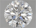 Diamante Natural 1.20 quilates, Redondo , Color G, claridad SI2 y certificado HRD