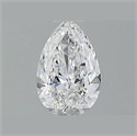 Diamante Natural 0.52 quilates, De pera , Color E, claridad VVS1 y certificado GIA