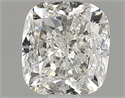 Natural Diamond 0.70 Carats, Cushion with  Cut, I Color, SI1 Clarity and Certified by GIA
