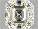 Natural Diamond 2.02 Carats, Asscher with  Cut, J Color, VS2 Clarity and Certified by IGI