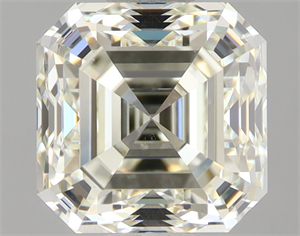 Picture of Natural Diamond 2.02 Carats, Asscher with  Cut, J Color, VS2 Clarity and Certified by IGI
