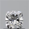 Diamante Natural 0.51 quilates, Del cojín , Color G, claridad SI1 y certificado GIA