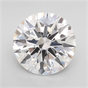 Del inventario de diamantes de laboratorio, 2.35 quilates, Redondo , Color D, claridad FL y certificado IGI