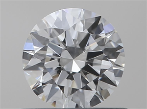 Foto Diamante Natural 0.47 quilates, Redondo , Color F, claridad VVS1 y certificado GIA de