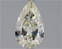 Natural Diamond 1.70 Carats, Pear with  Cut, K Color, VVS2 Clarity and Certified by HRD