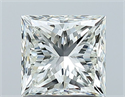 Natural Diamond 1.50 Carats, Princess with  Cut, I Color, VVS1 Clarity and Certified by GIA