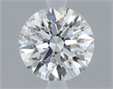 Natural Diamond 0.46 Carats, Round with Excellent Cut, E Color, VVS2 Clarity and Certified by GIA