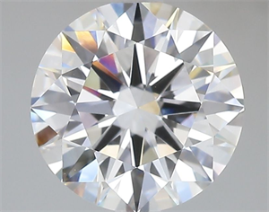 Picture of Lab Grown Diamond 3.04 Carats, Round with Ideal Cut, D Color, VVS2 Clarity and Certified by IGI