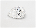 Natural Diamond 3.82 Carats, Pear with  Cut, G Color, SI2 Clarity and Certified by GIA