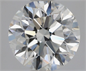 Natural Diamond 1.80 Carats, Round with Excellent Cut, G Color, VS1 Clarity and Certified by GIA