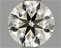 Natural Diamond 0.70 Carats, Round with Very Good Cut, L Color, SI2 Clarity and Certified by GIA