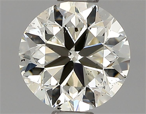 Picture of Natural Diamond 0.70 Carats, Round with Very Good Cut, L Color, SI2 Clarity and Certified by GIA