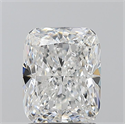 Natural Diamond 2.03 Carats, Cushion with  Cut, E Color, SI2 Clarity and Certified by GIA
