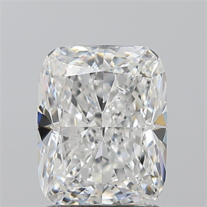 Picture of Natural Diamond 2.03 Carats, Cushion with  Cut, E Color, SI2 Clarity and Certified by GIA