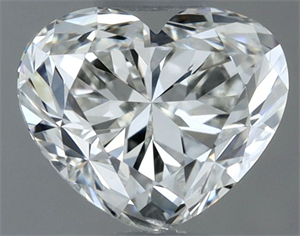 Picture of Natural Diamond 0.71 Carats, Heart with  Cut, J Color, SI2 Clarity and Certified by GIA