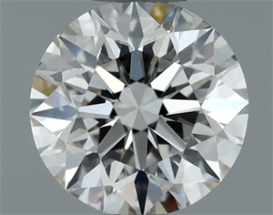 Picture of Natural Diamond 0.70 Carats, Round with Very Good Cut, J Color, VVS2 Clarity and Certified by GIA