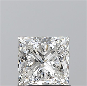 Picture of Natural Diamond 1.00 Carats, Princess with  Cut, G Color, SI1 Clarity and Certified by GIA
