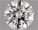 Natural Diamond 0.70 Carats, Round with Excellent Cut, H Color, VS1 Clarity and Certified by GIA