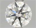 Diamante Natural 0.90 quilates, Redondo , Color K, claridad SI1 y certificado GIA