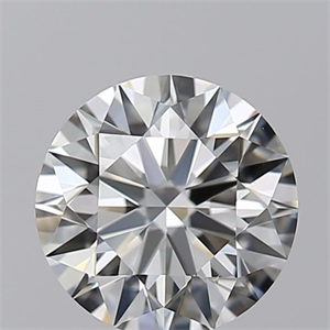 Picture of Natural Diamond 0.71 Carats, Round with Excellent Cut, I Color, VS2 Clarity and Certified by GIA