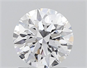 Lab Grown Diamond 1.07 Carats, Round with Ideal Cut, E Color, VVS1 Clarity and Certified by IGI