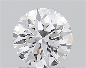 Picture of Lab Grown Diamond 1.07 Carats, Round with Ideal Cut, E Color, VVS1 Clarity and Certified by IGI