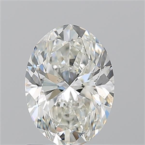 Picture of Natural Diamond 1.30 Carats, Oval with  Cut, I Color, VS2 Clarity and Certified by GIA