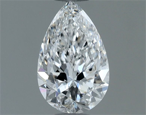 Foto Diamante Natural 0.51 quilates, De pera , Color F, claridad VVS1 y certificado GIA de