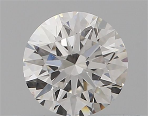 Picture of Natural Diamond 0.40 Carats, Round with Excellent Cut, F Color, VS1 Clarity and Certified by GIA