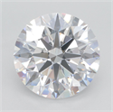 Lab Grown Diamond 6.49 Carats, Round with Excellent Cut, D Color, VVS2 Clarity and Certified by GIA