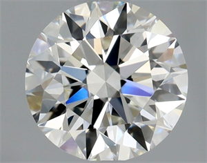 Picture of Natural Diamond 0.82 Carats, Round with Excellent Cut, H Color, VVS1 Clarity and Certified by GIA