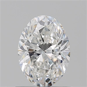 Picture of Natural Diamond 0.91 Carats, Oval with  Cut, F Color, VVS2 Clarity and Certified by GIA
