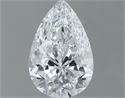 Diamante Natural 0.70 quilates, De pera , Color D, claridad VS1 y certificado GIA