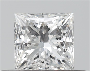 Foto Diamante Natural 0.31 quilates, Princesa , Color E, claridad VVS2 y certificado GIA de