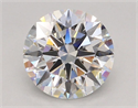 Lab Grown Diamond 3.04 Carats, Round with Ideal Cut, E Color, VVS2 Clarity and Certified by IGI